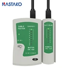 NASTAKO RJ45 сетевой кабель тестер RJ11 RJ12 CAT5 cat5e cat6 cat7 UTP LAN Кабельный тестер RJ45 сетевые инструменты