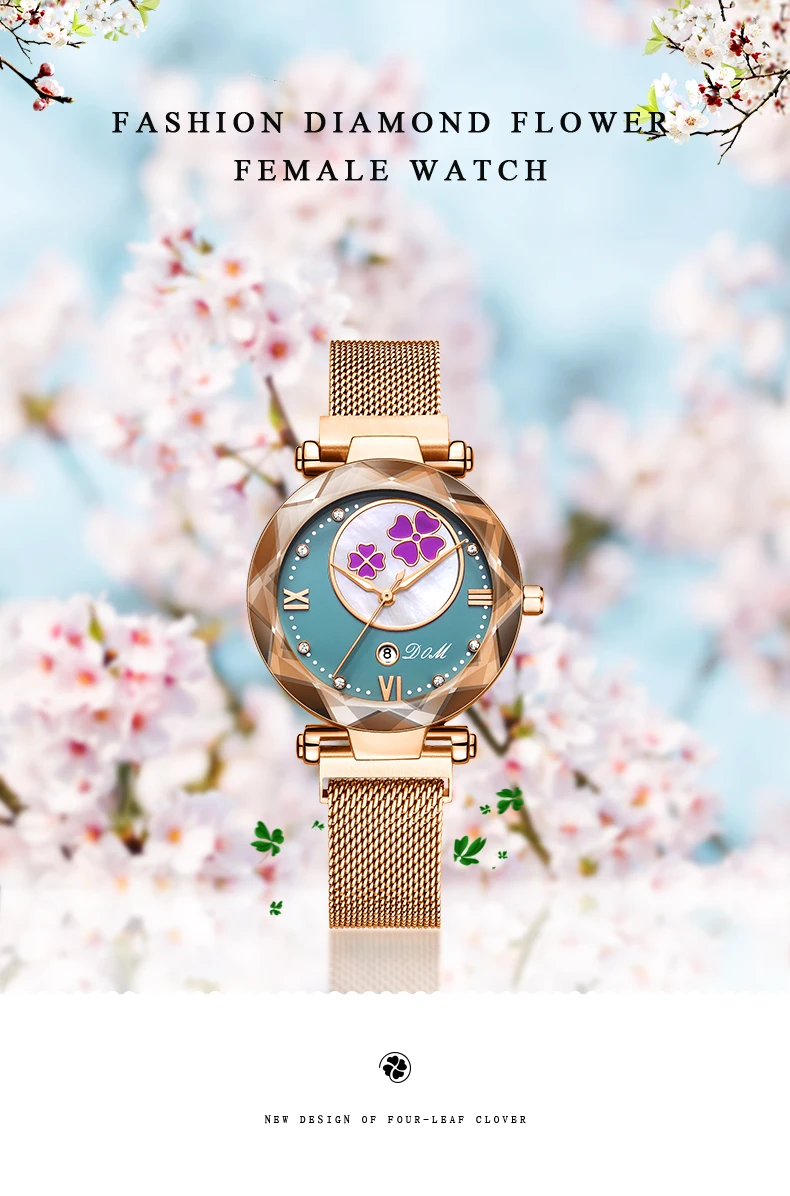 Кристалл модные женские часы роскошные женские часы reloj mujer Женские кварцевые наручные полностью Стразы водонепроницаемые часы
