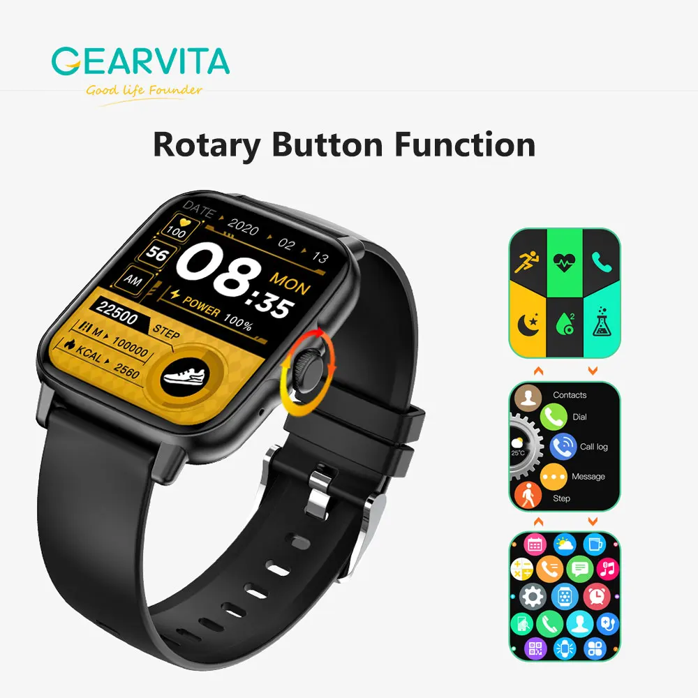 2022 Новые смарт-часы 3 NFC Bluetooth Вызов артериального давления/кислорода пульса