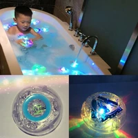 1pcs kids bathroom colorful led light toy waterproof in tub float light show bath fun time baby bath toys for kids water toys