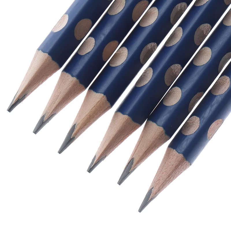 12 шт./кор. паз тонкий Треугольники Деревянные HB коррекции письменной форме