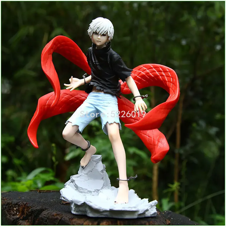 28 см Аниме Tokyo Ghoul рисунок для косплея канеки кэна поколение темно Jin Muyan фигурка из