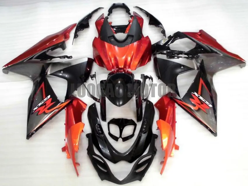 

Injection cowlings fairings kit for black orange SUZUKI Bodywork GSXR1000 body kits 2009 2010 2011 2012 2013 2014 2015 2016