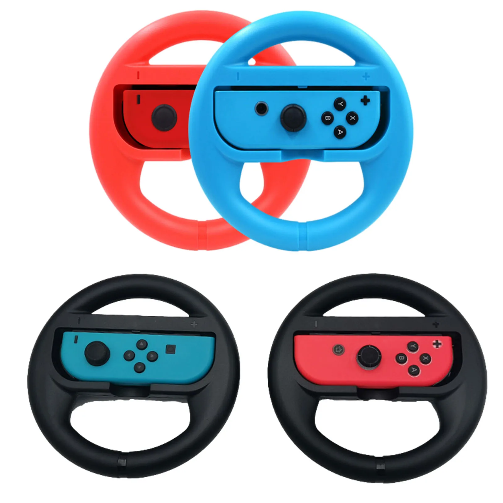 

2PCS/Set Switch Steering Wheel For Nintendo Switch Game Handle Grip Controllers Direction Controller Joystick For Nintend Racing