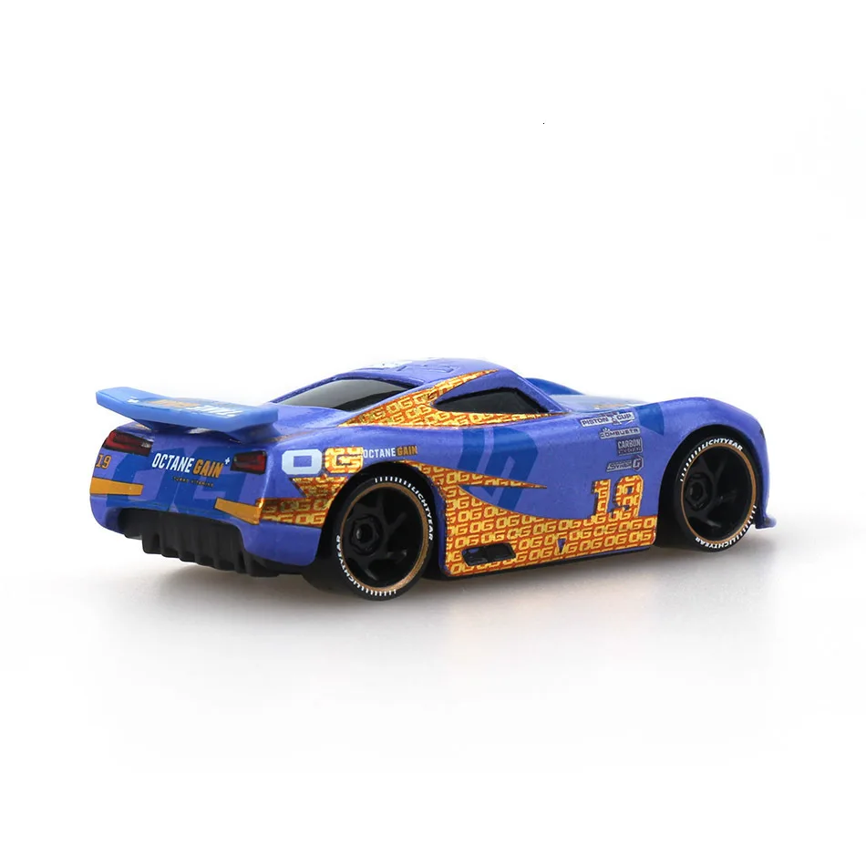 Disney Pixar Cars 2 3 Lightning 40 стиль Mcqueen Mater Jackson Storm Ramirez 1:55 литой автомобиль металлический сплав мальчик детские игрушки подарок