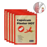 40pcs joints pain relief relieving stickers capsicum plaster patches for strain bruise sprain muscle pain relief pad patch