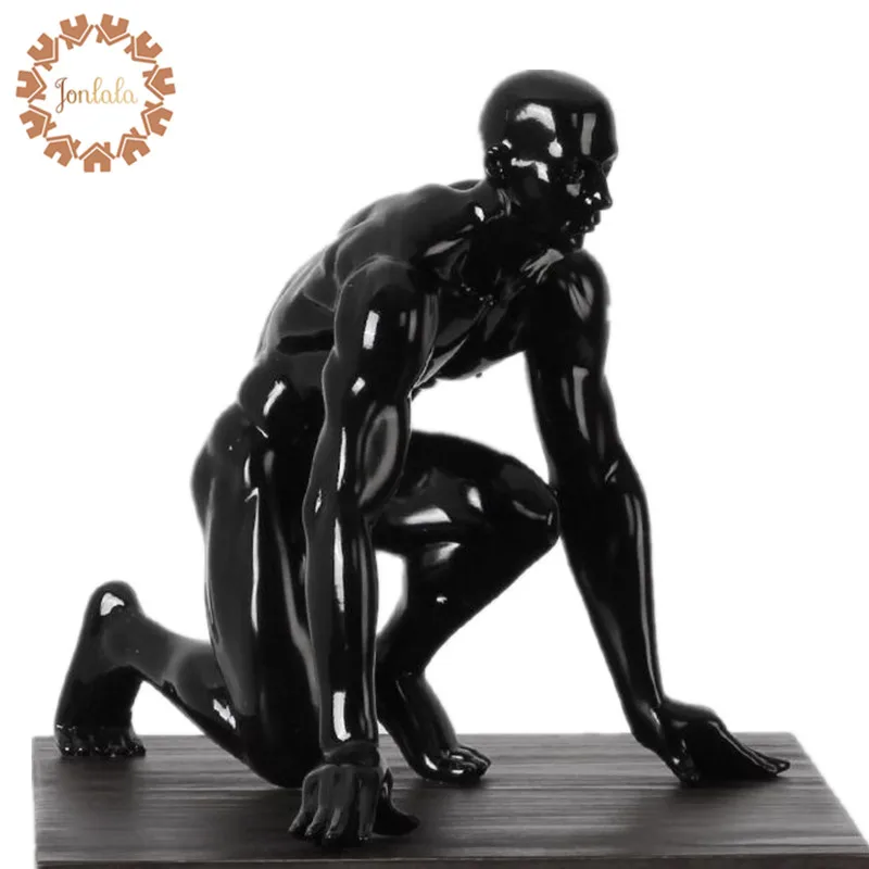 Начальная линия фигурки украшения для дома и офиса стильное украшение гостиной