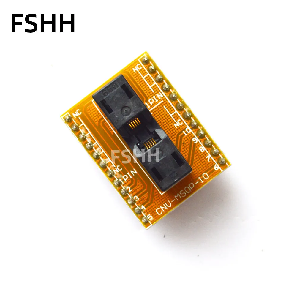 

Адаптер для диагностики микросхем MSOP10 к DIP10