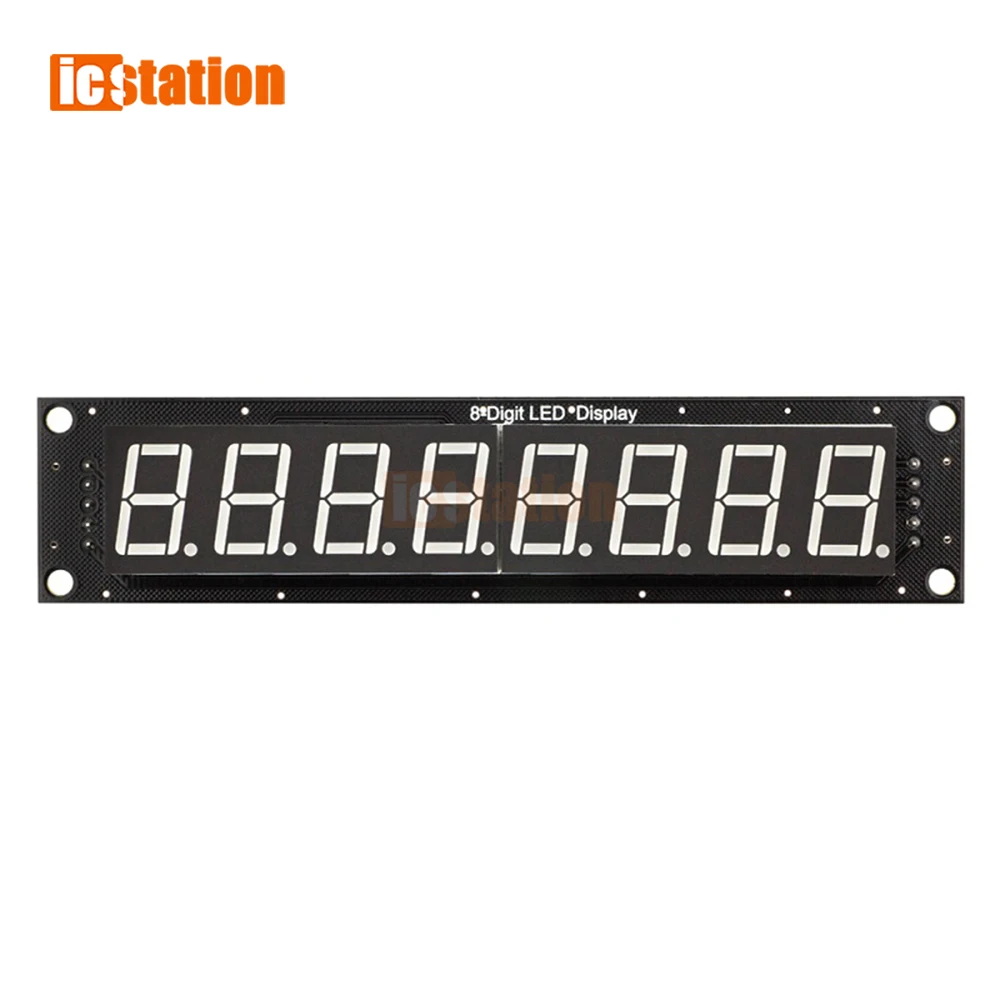 

0.56 Inch 0.56 inch 8-Digit Digital Display Tube Module 74HC595 7 Segments LED Display Red/Green/Yellow/Blue/White