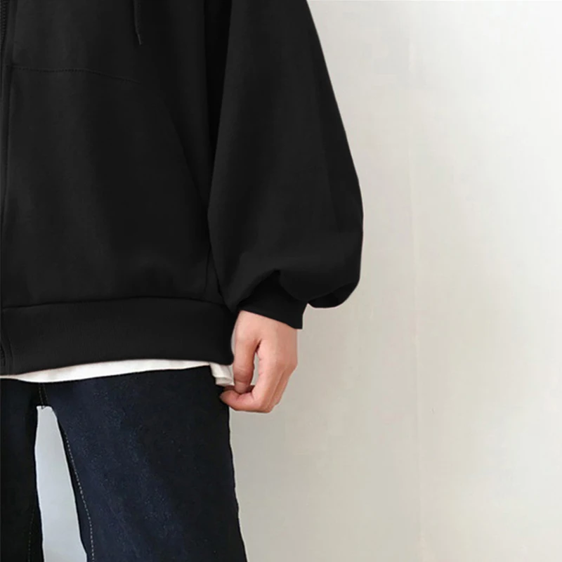 

oversized Zipper Hoodies New Fashion Women Warm Casual Coat Loose Long Sleeve Print Strappy plus size Sweatshirt Tops Hoodies