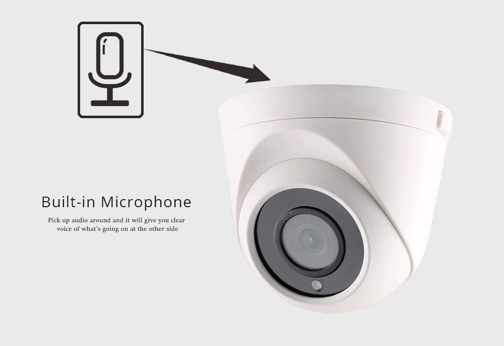 

2.8mm 5MP POE Indoor IP Camera Wide Viewing Angle Infrared Night Vision Onvif Waterproof CCTV Video Surveillance Security