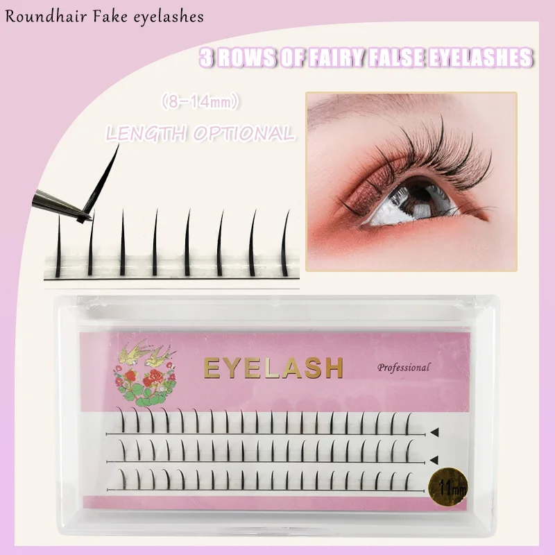 

Fairy Grafting Eyelashes Single Grafting Eyelashes Handmade Soft Single Cluster Grafting Eyelashes Beauty Makeup Tool
