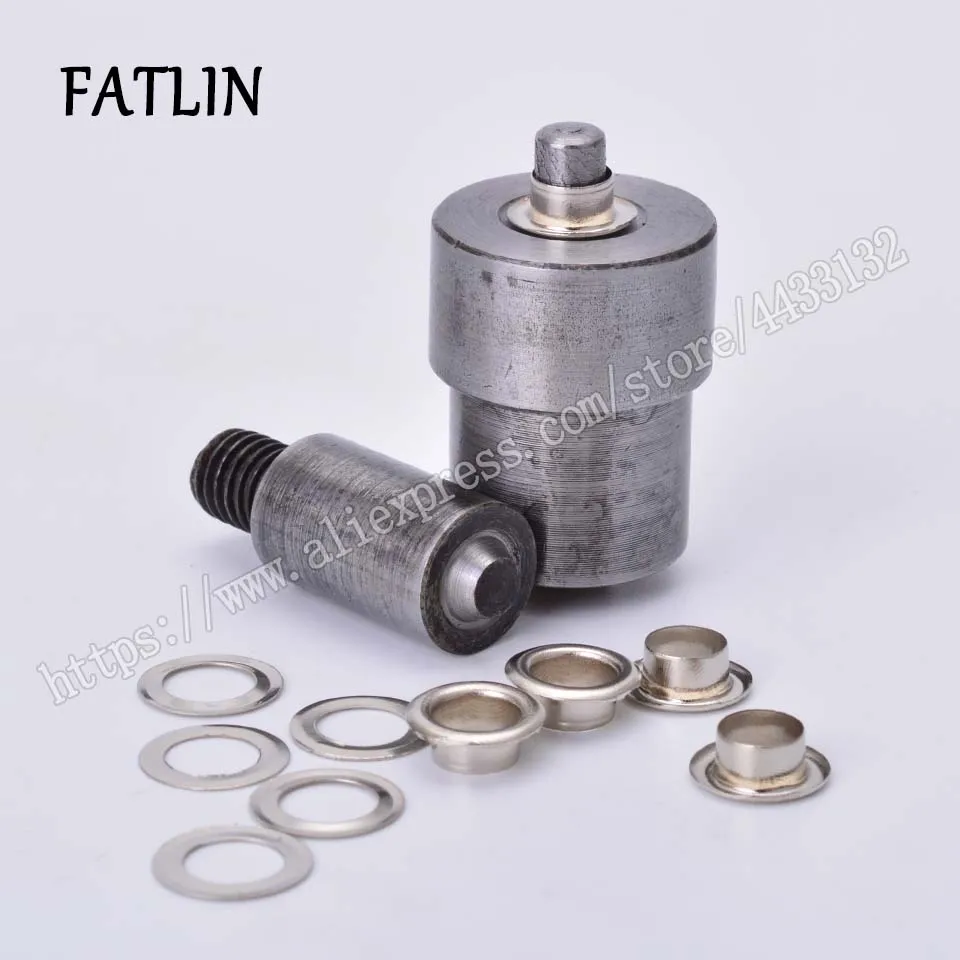 1 Набор пресс форм 100 комплектов отверстие металлические проушины инструмент с