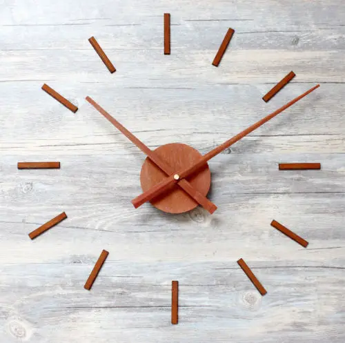 DIY настенные часы в винтажном стиле ржавчины металлические креативные модные