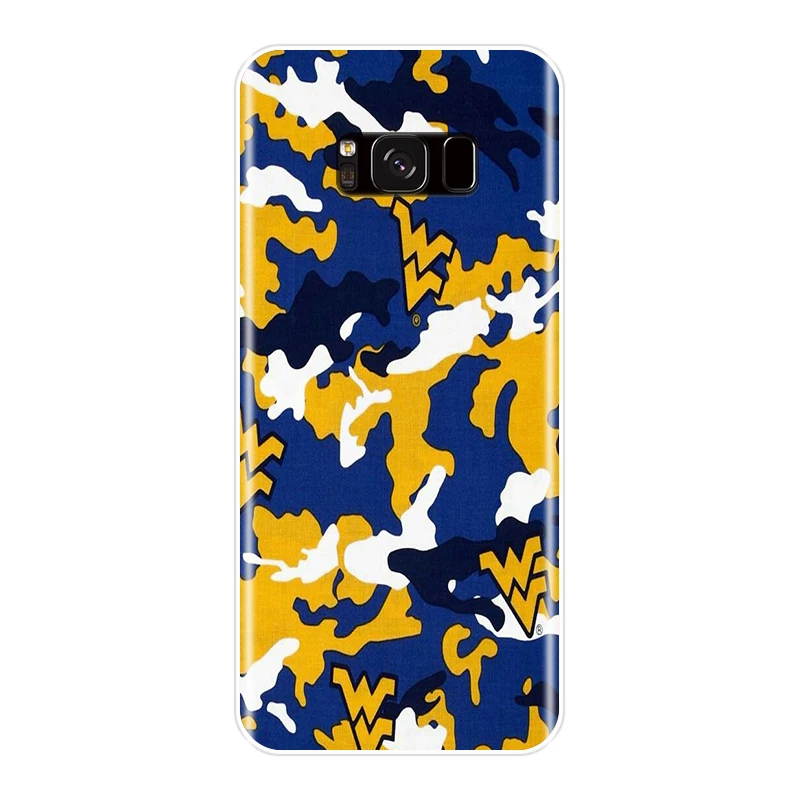 Задняя крышка для Samsung Galaxy Note 9 8 5 4 Камуфляжный Мягкий силиконовый чехол телефона