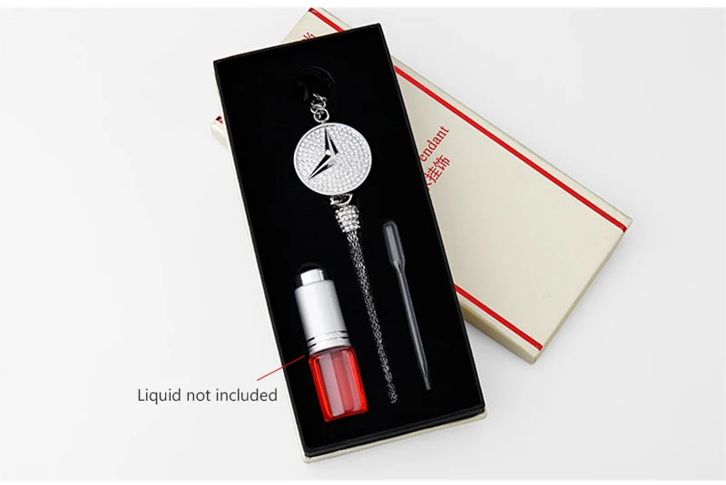 Ароматизатор из нержавеющей стали с бриллиантами украшение освежитель воздуха