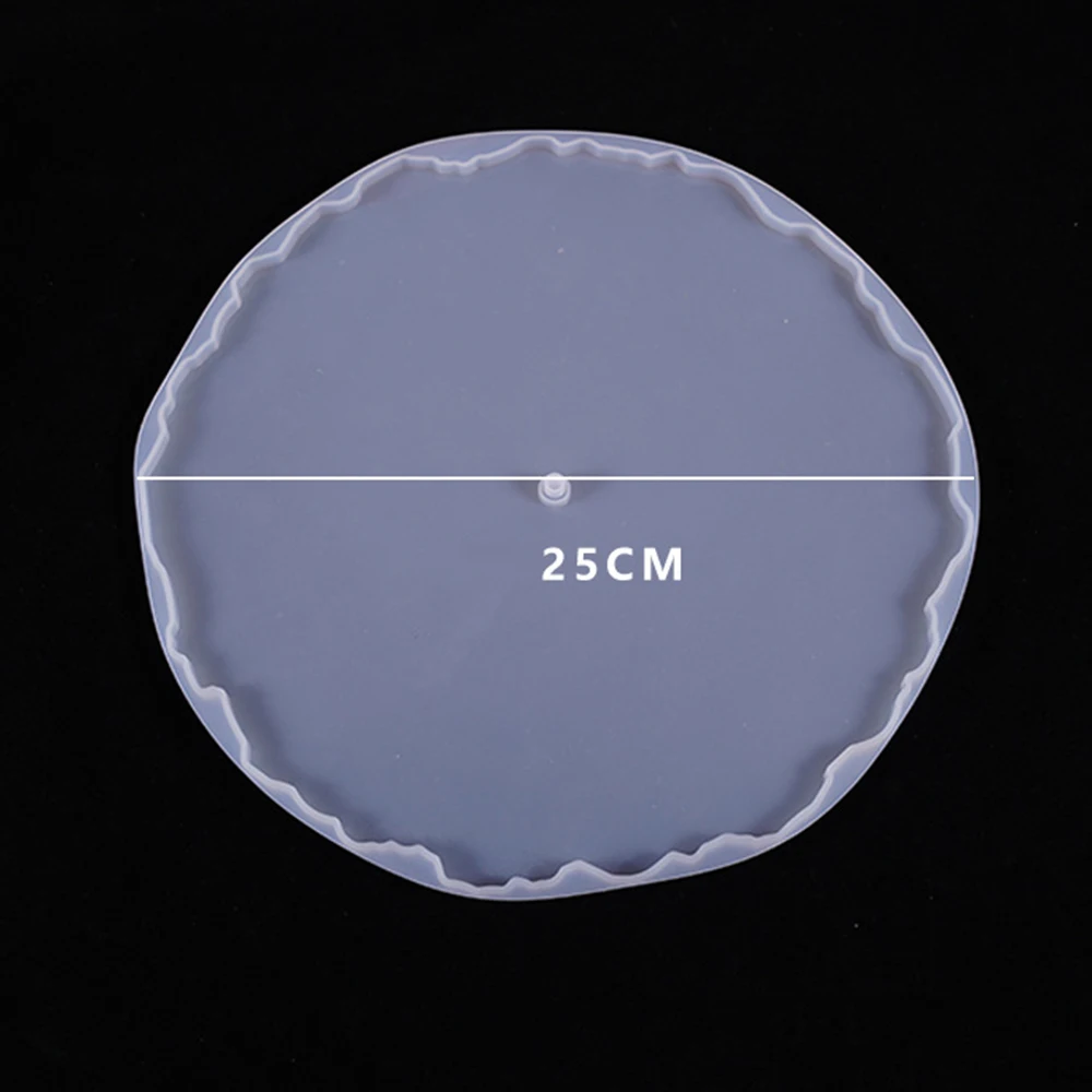 Необычная Большая пластина неправильной формы из смолы большой лоток для