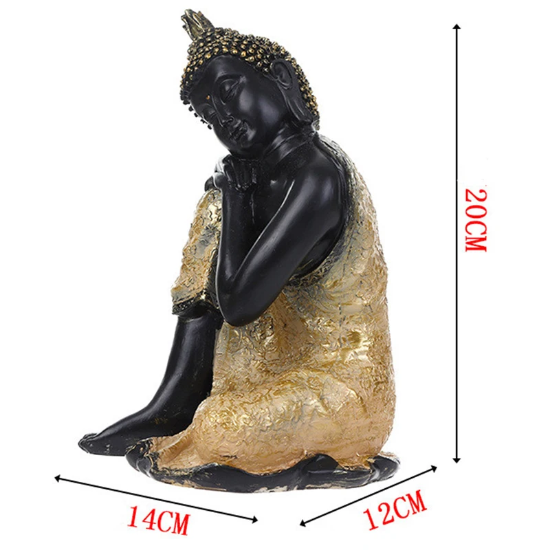 Буддизм декор для Будды тафагата скульптура Таиланд Йога Мандала s Смола ремесло