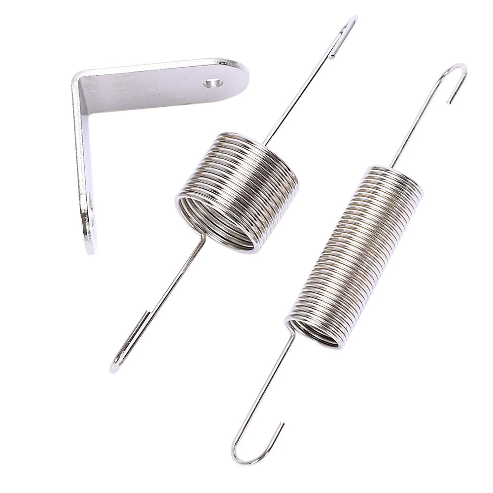 Хромированный пружинный кронштейн дроссельной заслонки двойная пружина для