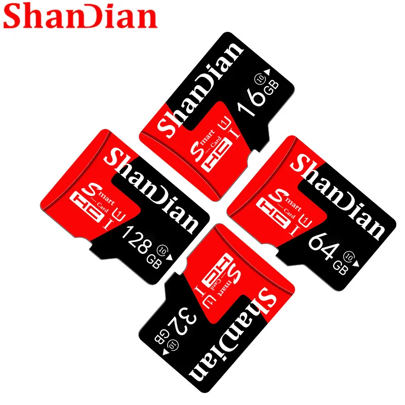 Мини SD карта SHANDIAN 4 ГБ 8 16 класс 6|Карты памяти| |