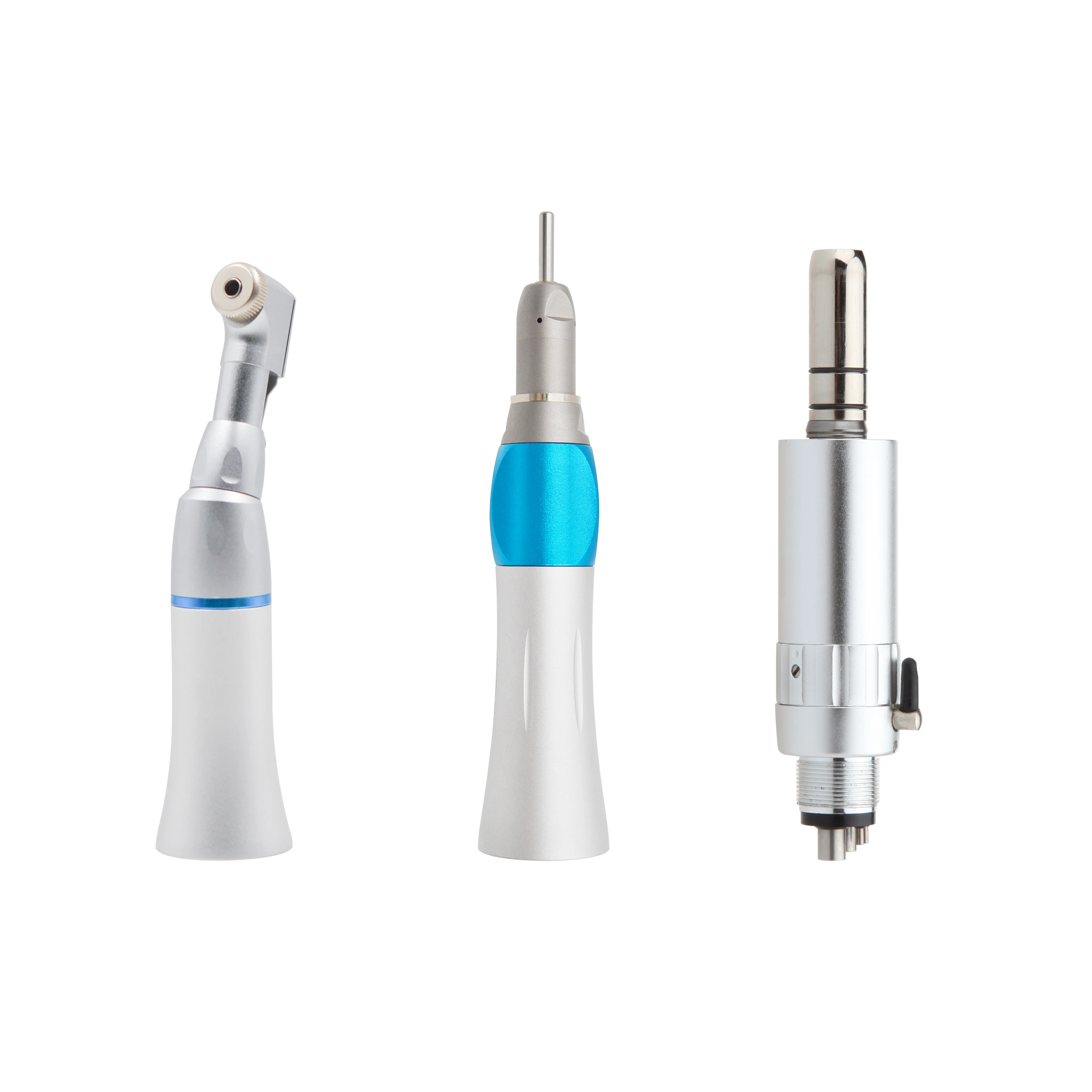 

Dental Low Speed Handpiece Kit 1:1 E Type Contra Angle/ Straight/ Air Turbine External Water Spray System