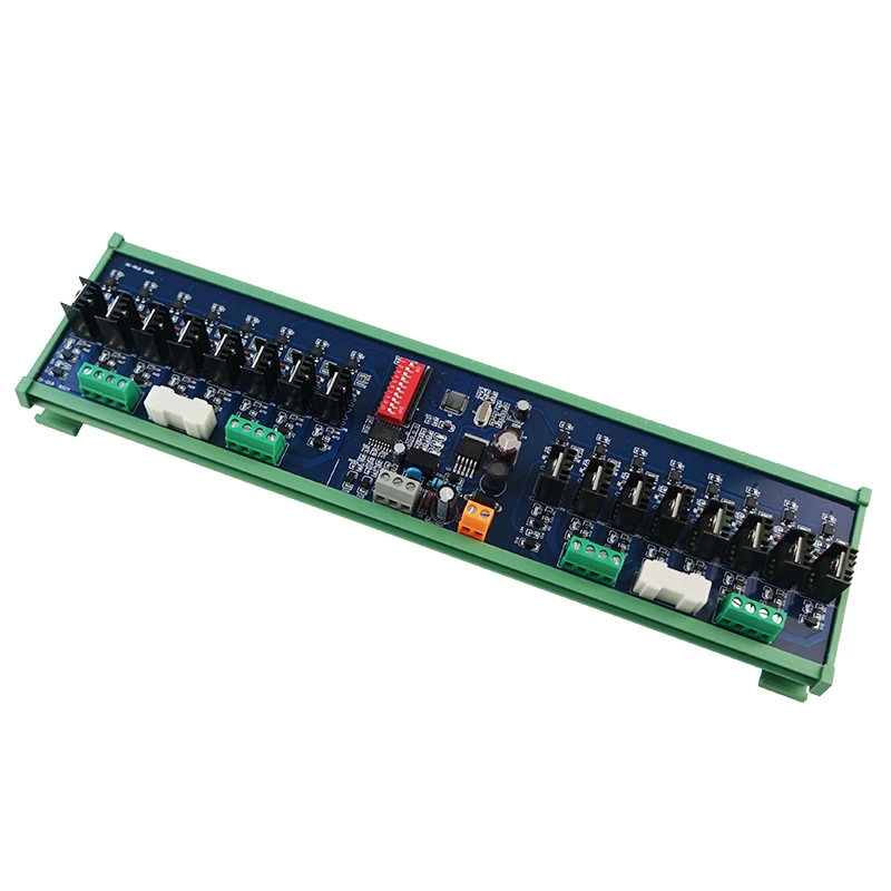 16 канальный RS485 Связь расширения ПЛК DC Плата усилителя протокол Modbus 485 сборщик
