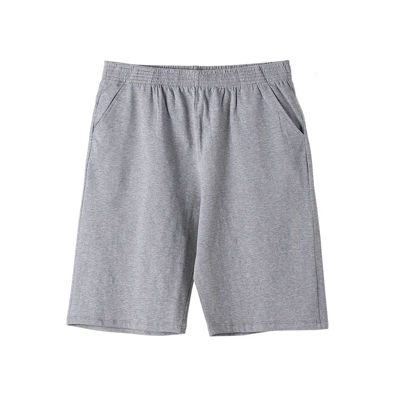 Летняя мужская Хлопковая пижама штаны Однотонная повседневная обувь пикантные