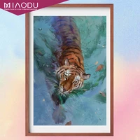 5d diamond painting animal nature landscape tiger cross stitch kits embroidery art mosaic full drill resin home decor gift