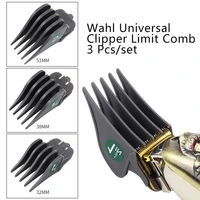 3pcsset 323851mm universal clipper trimmer large limit comb cutting guide attachment for wahl