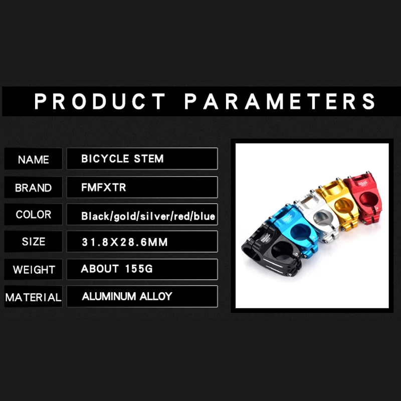 Износостойкие велосипедные детали из алюминиевого сплава MTB 31 5 мм цвета: черный