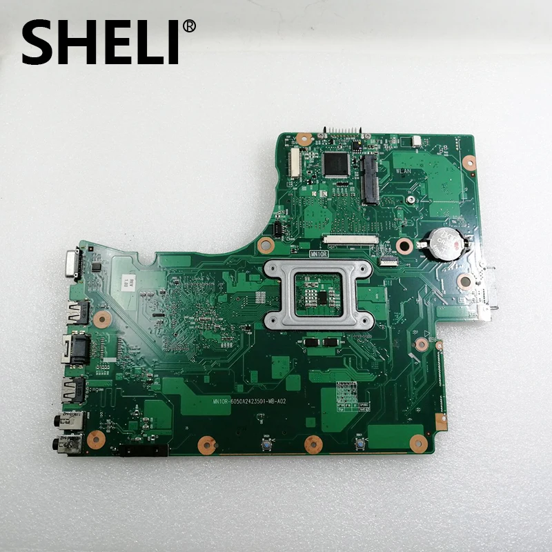 Материнская плата для ноутбука TOSHIBA Satellite C650 C655 HM65 6050A2423501-MB-A02 6050A2423501 V000225140 SLJ4P |
