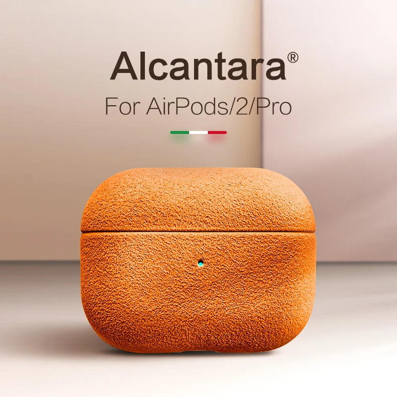 

Цветной чехол SanCore с алькантарой для Airpods Pro, чехол для Apple TWS, чехол для Bluetooth гарнитуры Airpods1/2/3, хранилище