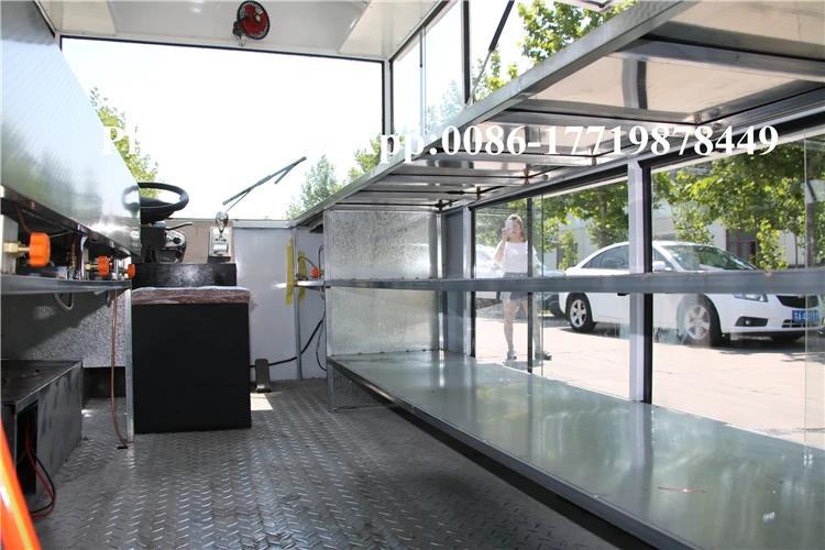 

2020 new arrival Outdoor Mobile Food Trailer/ Street electric Food Cart/ China Factory Mobile Food Truck vehicle For Sale