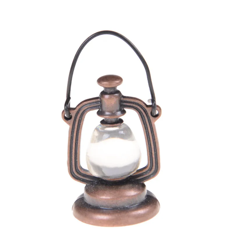 

2022 1 Pcs 1:6 1:12 Scale Retro Oil Lamp Dollhouse Miniature Furniture Toy Doll Food Kitchen Living Room Accessories