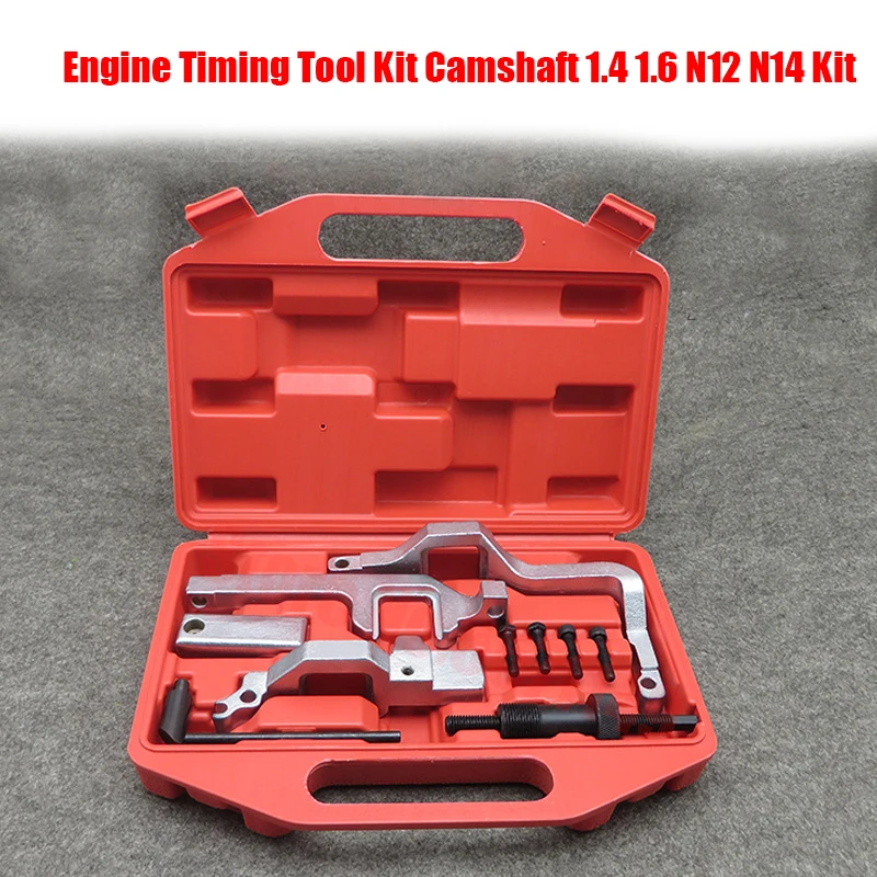 

Engine Timing Tool Kit Camshaft 1.4 1.6 N12 N14 Kit For Mini Ep6 For BMW PSA Engine Timing Locking Tool Set
