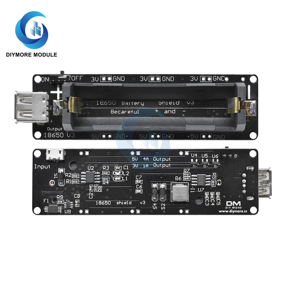 Micro USB ESP32 ESP32S 18650 Защитная плата для зарядки аккумулятора V3 с кабелем Wemos Raspberry Pi