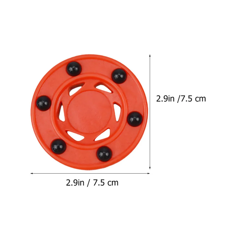 

2pcs Roller Hockey Game Puck Training Puck Street Hockey for Practicing