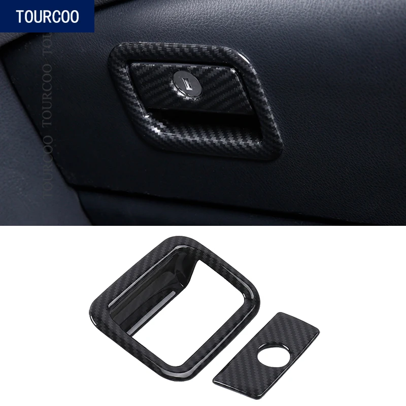 

ABS Chrome Car Styling Glove Box Handle Cover Trim Sticker for Toyota Camry 2018