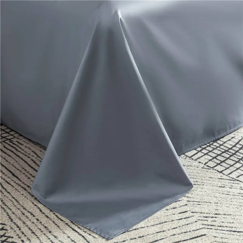 

Silkly Egyptian Cotton Bedding Set Pillowcase Duvet Cover King Queen Europe Double Size Bed Sheet