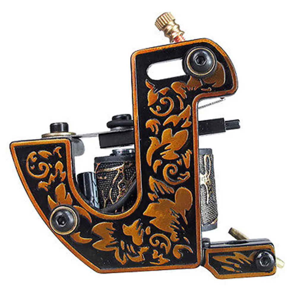 Полный комплект машины для татуировки 3 Пистолеты 54 Чернила Питание игла тату