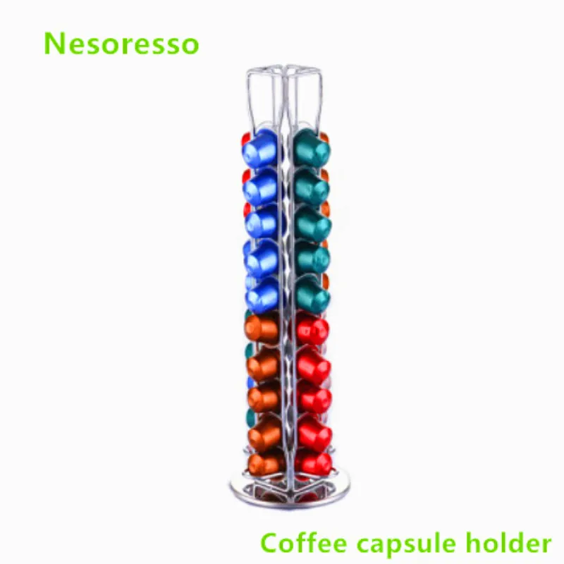Новый стиль Nespresso кофе капсула башня стенд Кофе Pod держатель диспенсер подходит