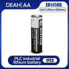 1 шт. ER14505 14505 2400 мАч AA промышленная литиевая батарея LR6 R6P для GPS трек-камера, резервное медицинское оборудование