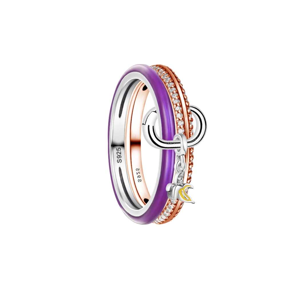 Потрясающее кольцо из настоящего серебра 925 пробы для женщин |