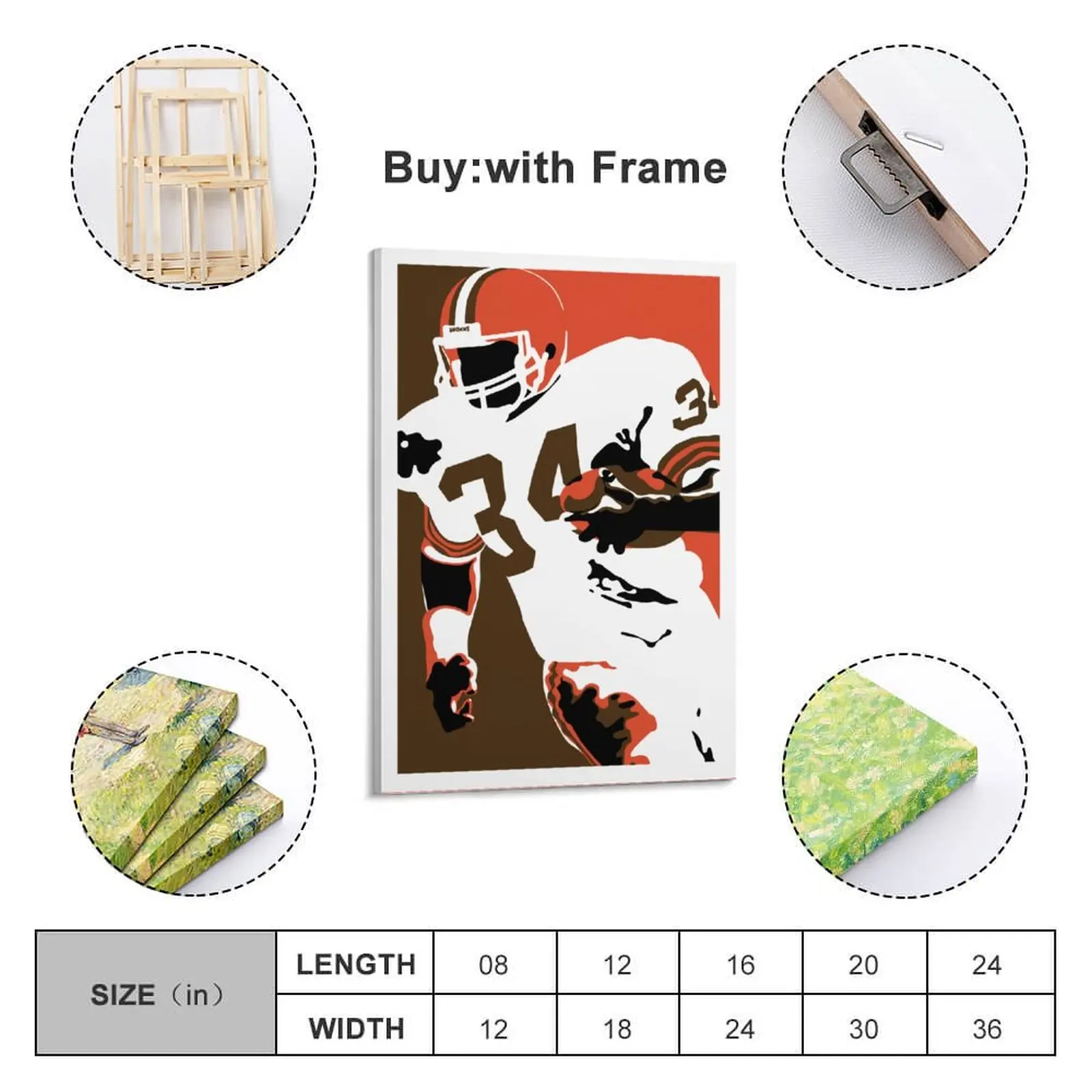 

Decor 34 Kevin Mack Print Painting Canvas Hang A Picture for Living Room Wall Room Posters With Frame Modern Home