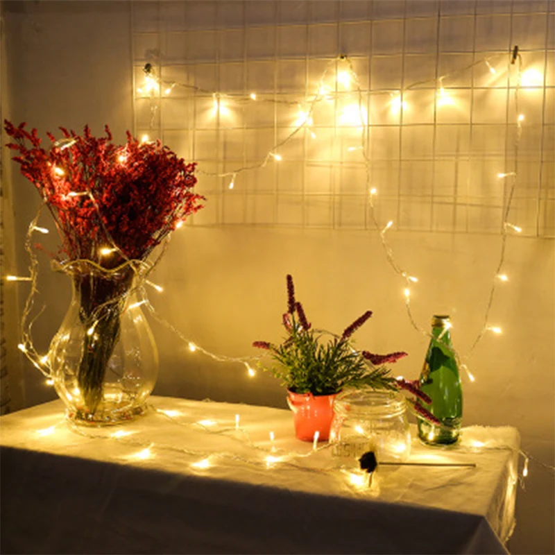 Сказочный светодиодный светильник-Гирлянда для рождественской елки вечерние