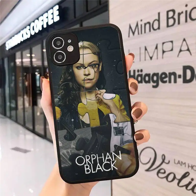 

orphan black tv show Phone Case matte transparent For iphone 7 8 11 12 plus mini x xs xr pro max cover
