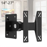 universal f01 adjustable 10kg tv wall mount bracket support 180 degree rotation for 14 27 inch lcd led flat panel tv