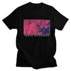 Футболка мужская из чистого хлопка с принтом Токио, топ с принтом манга, Сано, мангиро, майки, с коротким рукавом