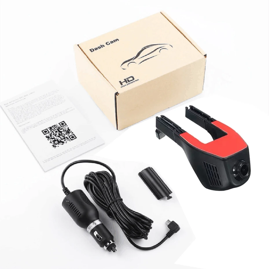 WHEXUNE Скрытая мини Wifi Автомобильная Dvr камера двойной объектив dashcam авто видео рекордер регистратор DVRs видеорегистраторы FHD 1080P ночное видение