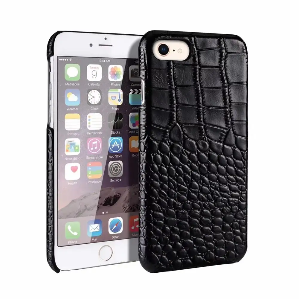 Новый роскошный аутентичный чехол из натуральной кожи для iPhone 7 8plus X XR XS Max с